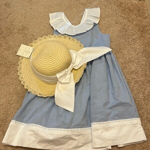 Max Studio Dress and Sun Hat set